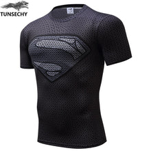 Load image into Gallery viewer, Captain America Punisher Iron man 3D Print T-Shirt