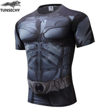 Load image into Gallery viewer, Captain America Punisher Iron man 3D Print T-Shirt