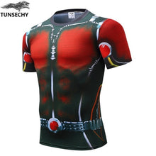 Load image into Gallery viewer, Captain America Punisher Iron man 3D Print T-Shirt