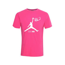 Load image into Gallery viewer, O-neck pattern Jordan Nba T-shirt