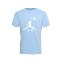 Load image into Gallery viewer, O-neck pattern Jordan Nba T-shirt