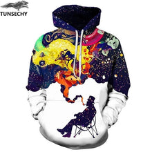 Load image into Gallery viewer, 3D Sweatshirt Print Paint Hoody Tracksuits