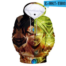 Load image into Gallery viewer, 3D Anime Hoodie Dragon Ball