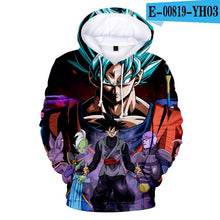 Load image into Gallery viewer, 3D Anime Hoodie Dragon Ball
