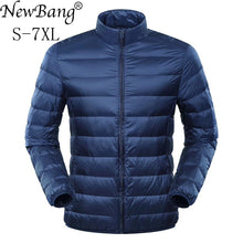 Load image into Gallery viewer, Down Jacket Men's Large Size Ultra Light Down Jacket