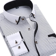 Load image into Gallery viewer, Casual Long Sleeved Printed shirt Slim Fit