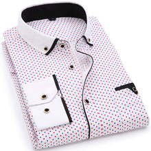 Load image into Gallery viewer, Casual Long Sleeved Printed shirt Slim Fit