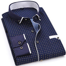 Load image into Gallery viewer, Casual Long Sleeved Printed shirt Slim Fit