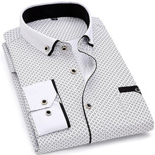 Load image into Gallery viewer, Casual Long Sleeved Printed shirt Slim Fit