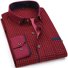 Load image into Gallery viewer, Casual Long Sleeved Printed shirt Slim Fit