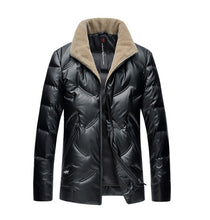 Load image into Gallery viewer, SHNABAO brand luxury high quality white duck down fluffy thick warm down jacket