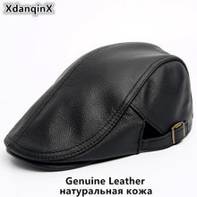 Load image into Gallery viewer, Men's Cowhide Genuine Leather Hat