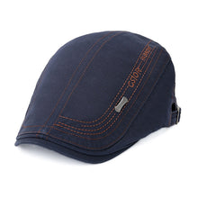 Load image into Gallery viewer, New Arrival Cotton Letter Embroidery Adjustable Peaked Beret Hat