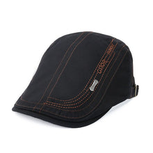 Load image into Gallery viewer, New Arrival Cotton Letter Embroidery Adjustable Peaked Beret Hat