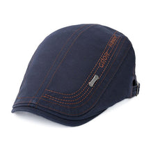 Load image into Gallery viewer, New Arrival Cotton Letter Embroidery Adjustable Peaked Beret Hat