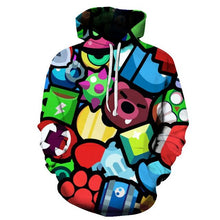 Load image into Gallery viewer, Shooting Game Brawl Stars 3D Print Sweatshirts