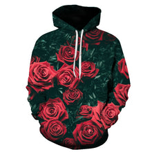 Load image into Gallery viewer, Flowers 3D Print Casual Sweatshirt