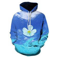Load image into Gallery viewer, Flowers 3D Print Casual Sweatshirt