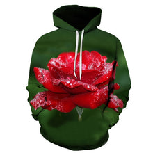 Load image into Gallery viewer, Flowers 3D Print Casual Sweatshirt