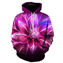Load image into Gallery viewer, Flowers 3D Print Casual Sweatshirt