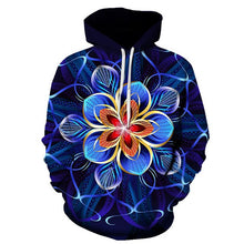 Load image into Gallery viewer, Flowers 3D Print Casual Sweatshirt